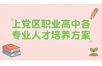 上党区职业高中各专业人才培养方案